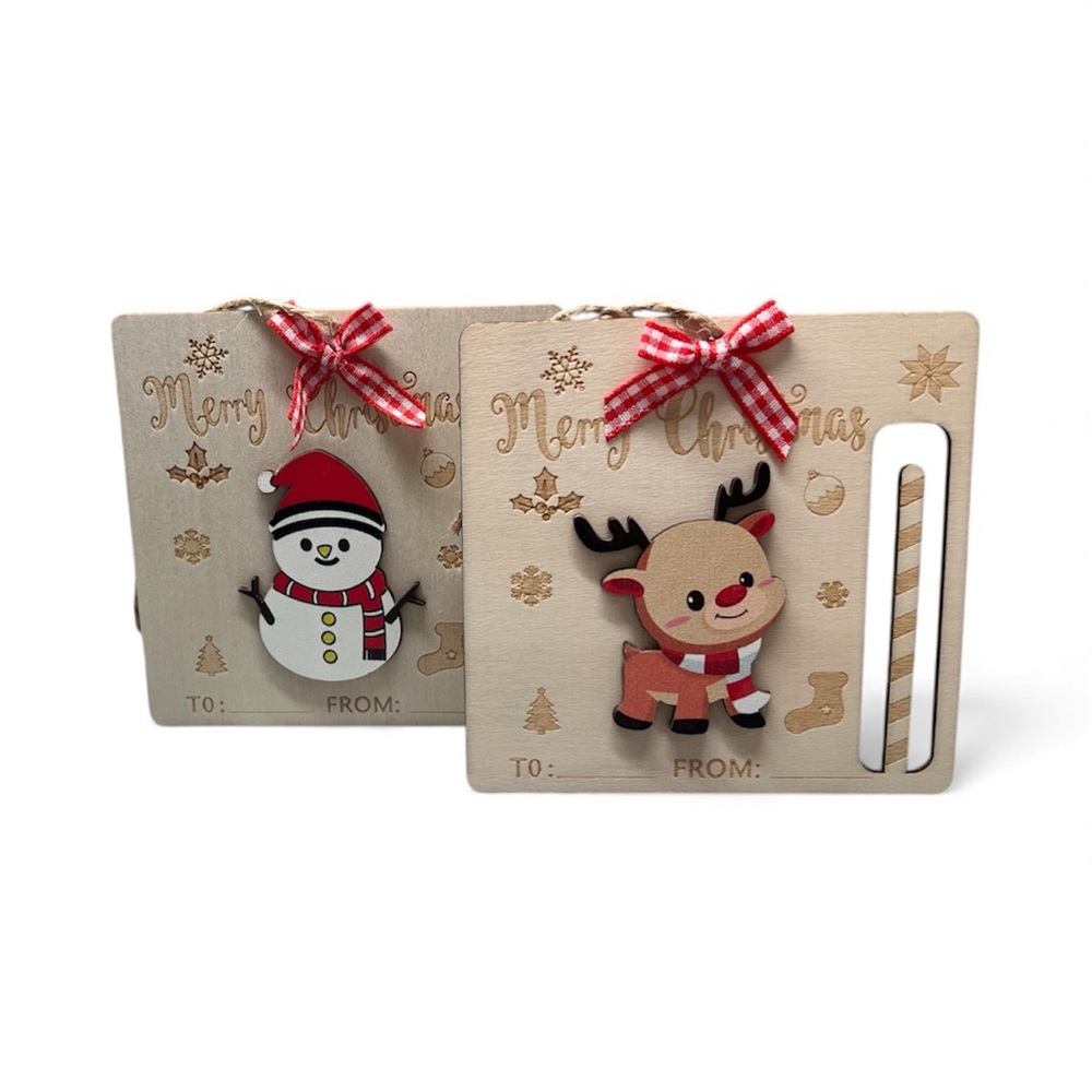 Christmas Gift Card Holders-Set of 2